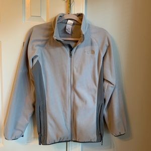 Girls North Face lightweight jacket, size XL.